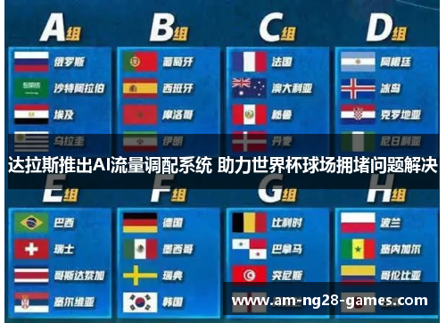 达拉斯推出AI流量调配系统 助力世界杯球场拥堵问题解决